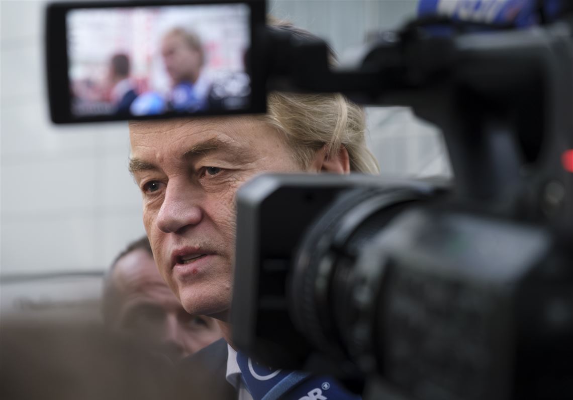 Exit poll says Dutch anti-Islam populist Geert Wilders wins most votes with  a landslide margin | Pittsburgh Post-Gazette