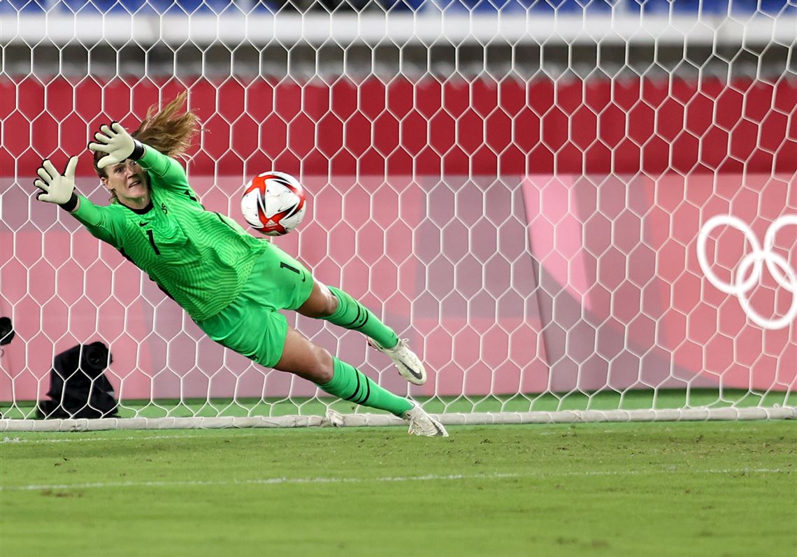 Behind Former Penn State Goalie Alyssa Naeher U S Soccer Gets Past Netherlands On Penalties Pittsburgh Post Gazette