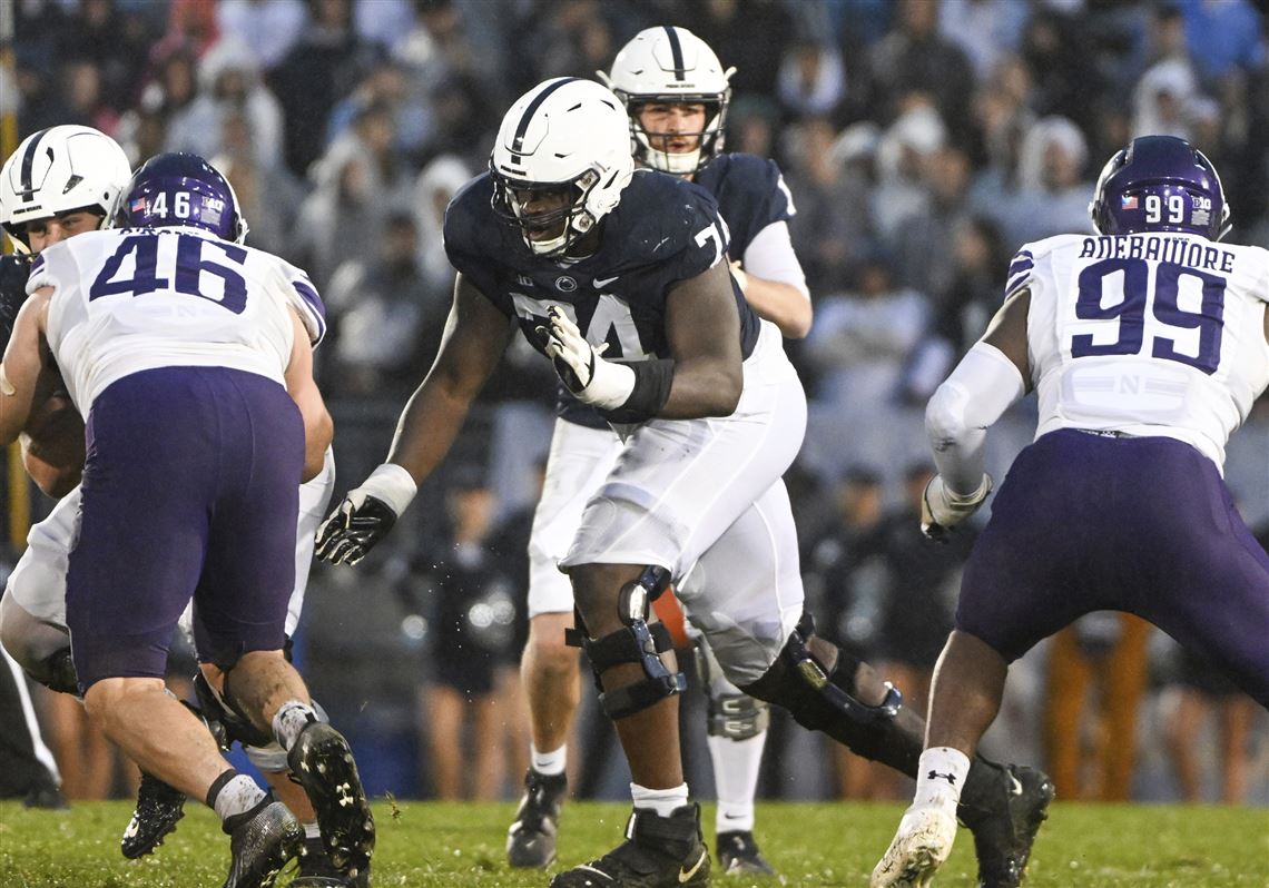 PFF Ranks Penn State OT Olu Fashanu top Offensive Tackle In 2024 NFL Draft