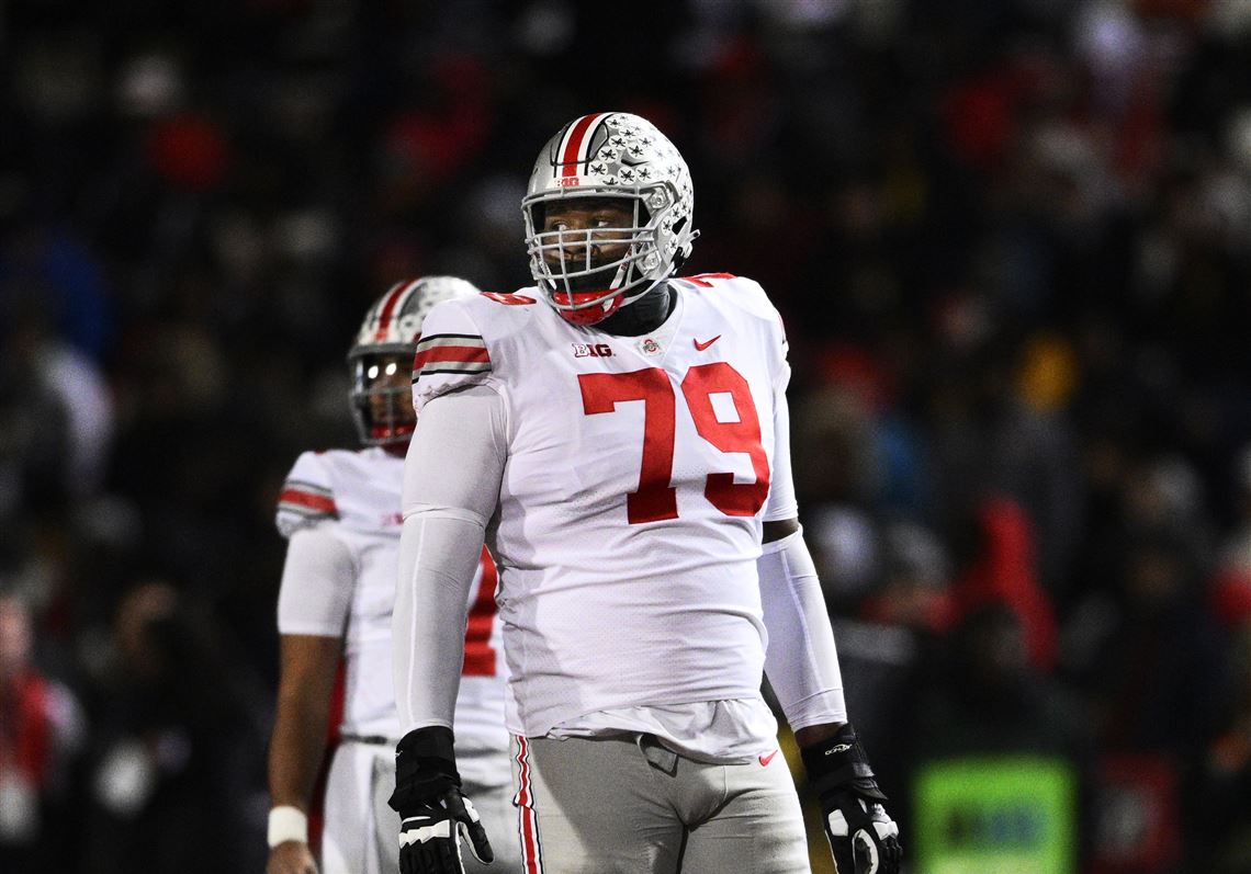 Ohio State OT Dawand Jones Talks Meeting Mike Tomlin, Says