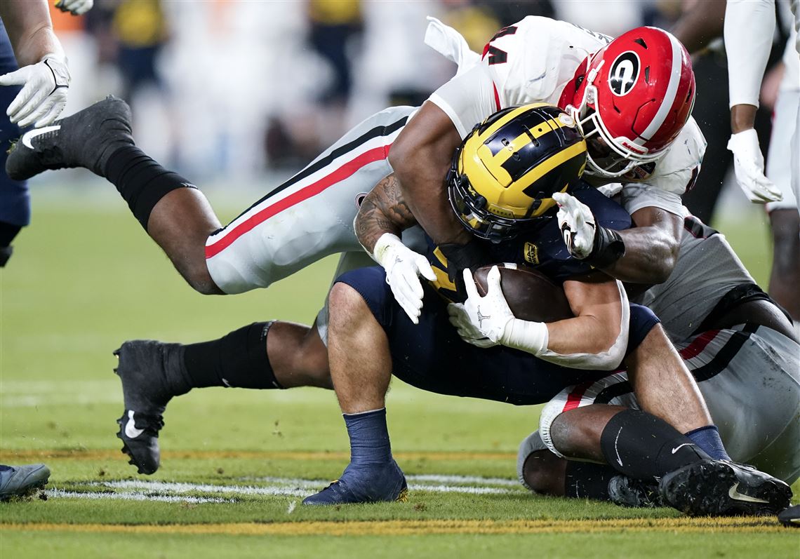 No. 3 Georgia beats No. 2 Michigan 34 11 in CFP semifinal will