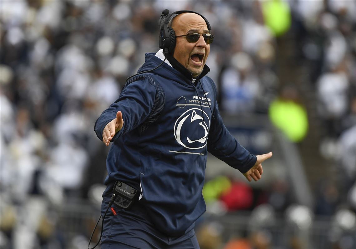 Penn State’s James Franklin Addresses Reporters For End-of-year News ...