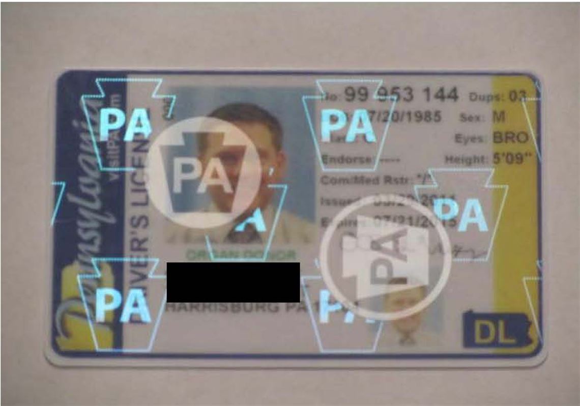 State Id Card Pa