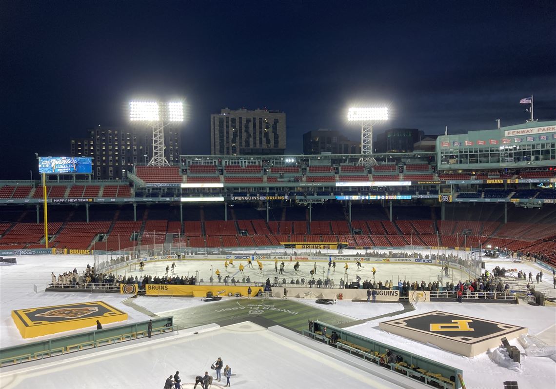 Penguins PR on X: Today's 2023 NHL Winter Classic at Fenway Park marks the  @penguins' sixth outdoor game, tied with Chicago for the most in NHL  history.  / X