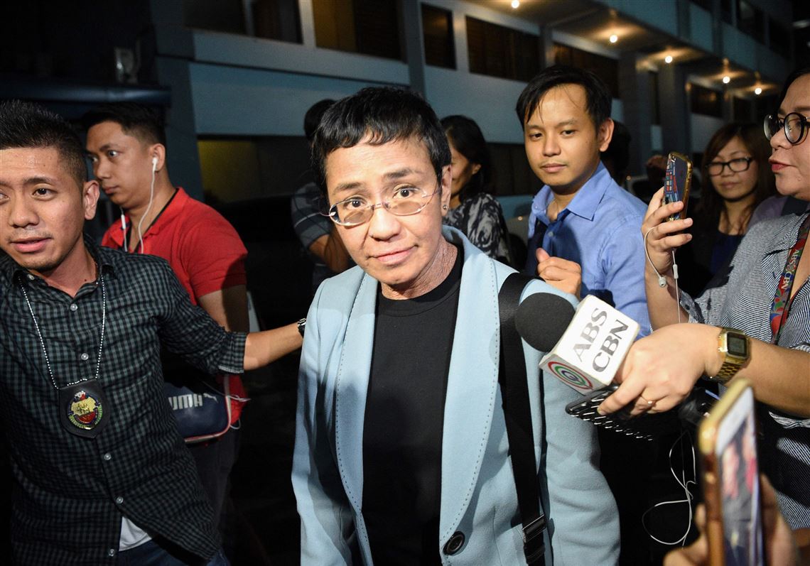 Journalist Maria Ressa, A Duterte Critic, Is Arrested In The ...