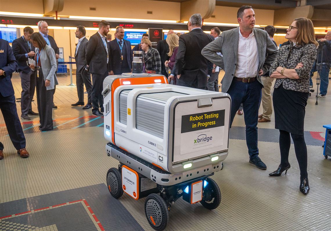 Pittsburgh International Airport, British Airways to partner through  robotics and high tech | Pittsburgh Post-Gazette