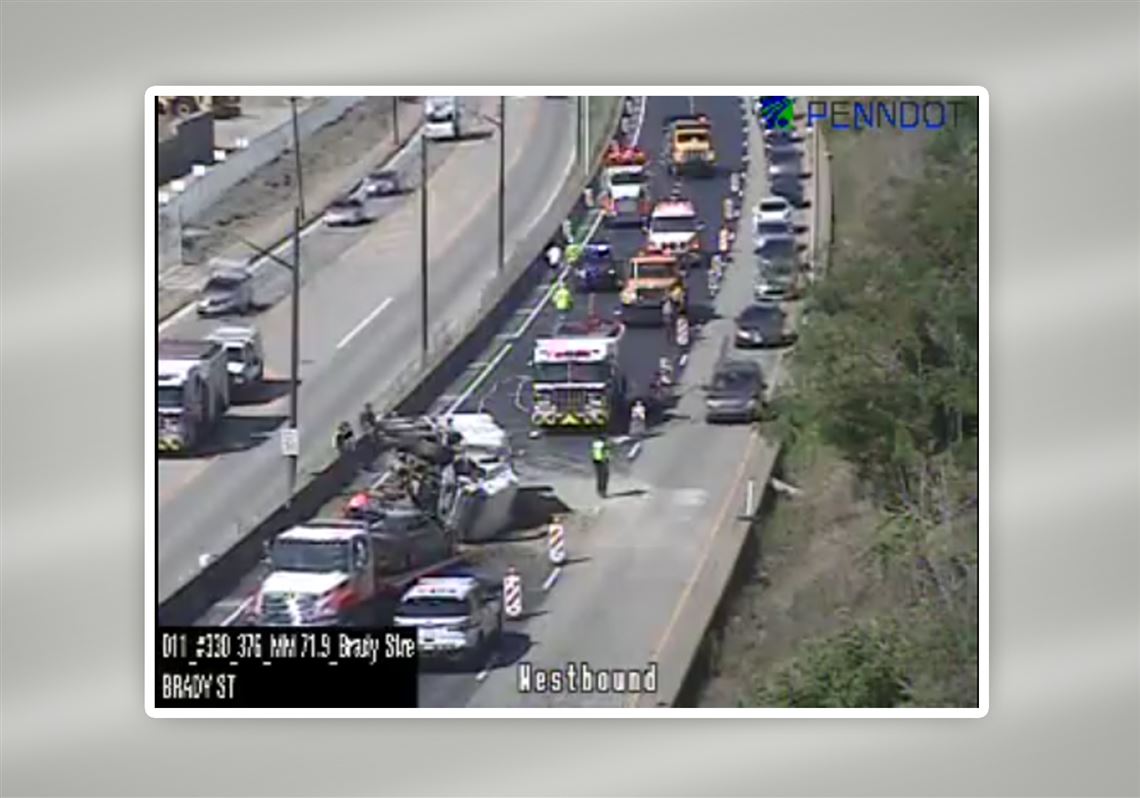 Parkway East multi-vehicle crash takes hours to clear | Pittsburgh Post