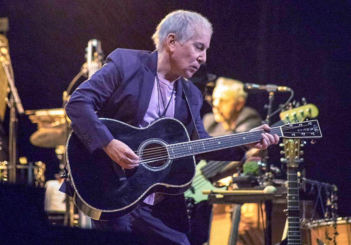 Paul Simon And Sting At Madison Square Garden