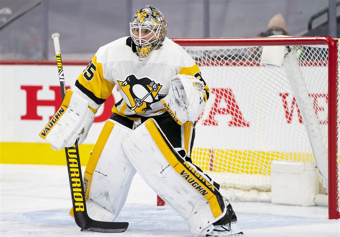 Goalies Tristan Jarry Carter Hart Helped Each Other Grow Before Facing Off This Season Pittsburgh Post Gazette