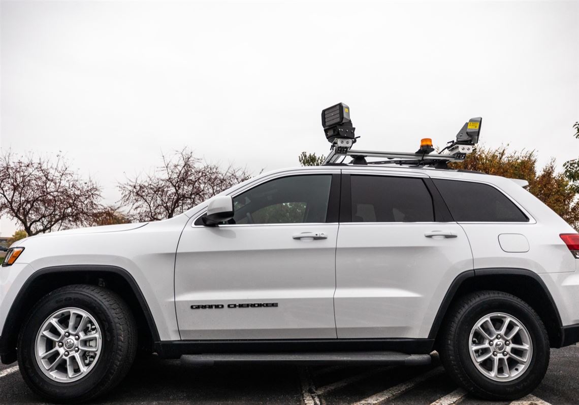 An example of a mobile automated speed enforcement unit. 