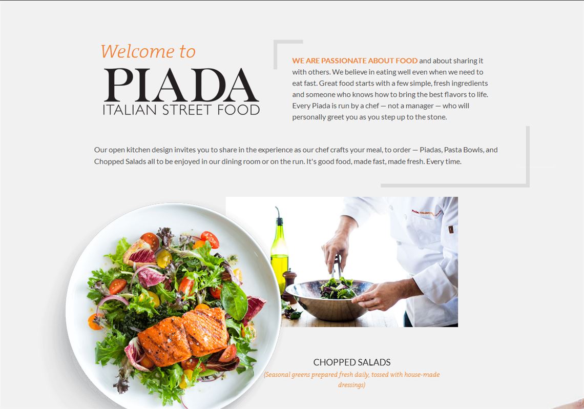 Piada opens second location, partners with BikePGH Pittsburgh Post