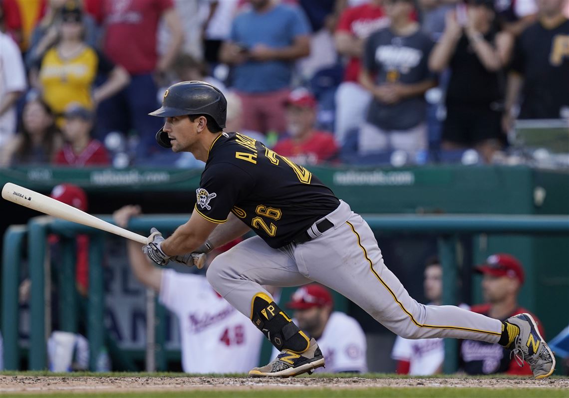 Photo: Pirates Adam Frazier During Practice Game at PNC Park