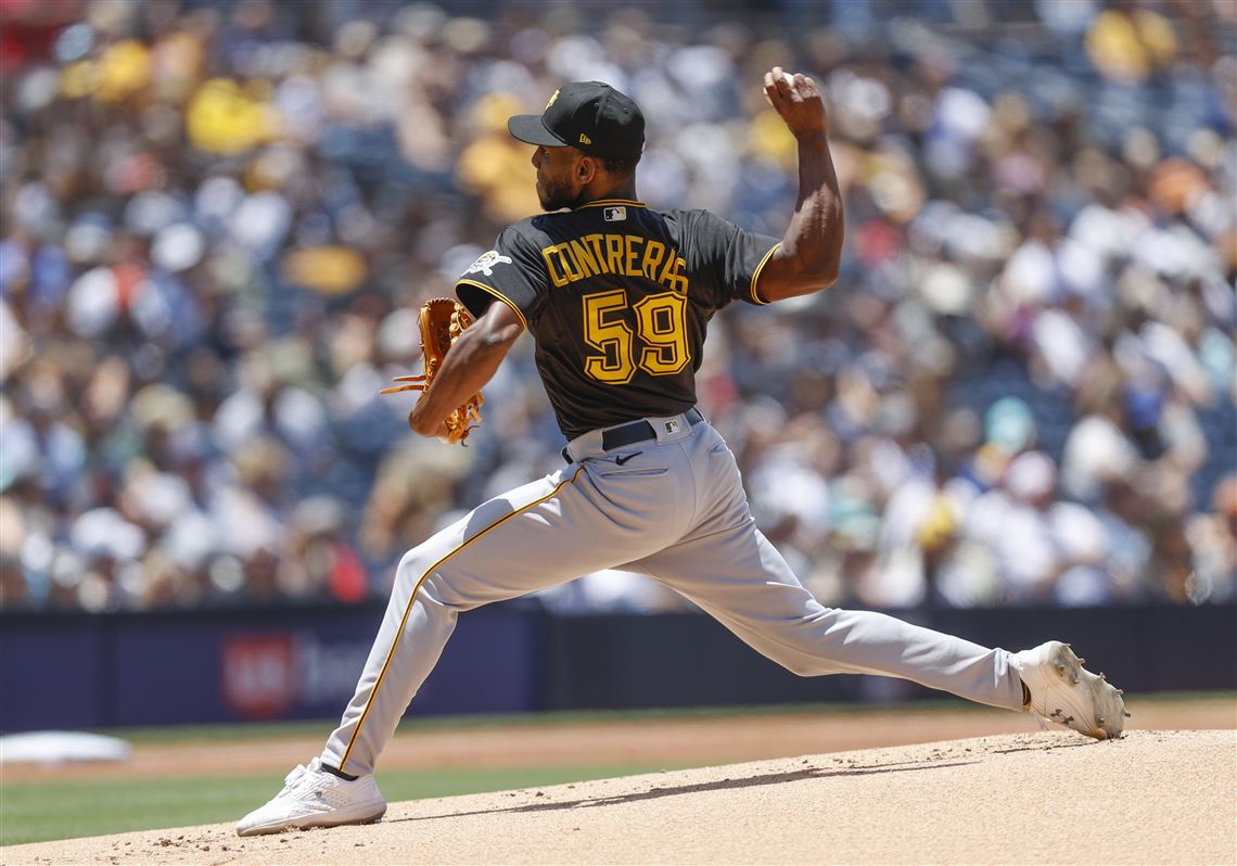 Pittsburgh Pirates score 5 in 7th to rout the San Diego Padres 7-1