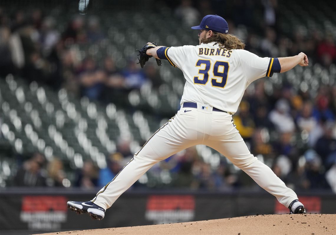 Aside from two loud swings, Corbin Burnes silences Pirates in loss | Pittsburgh Post-Gazette