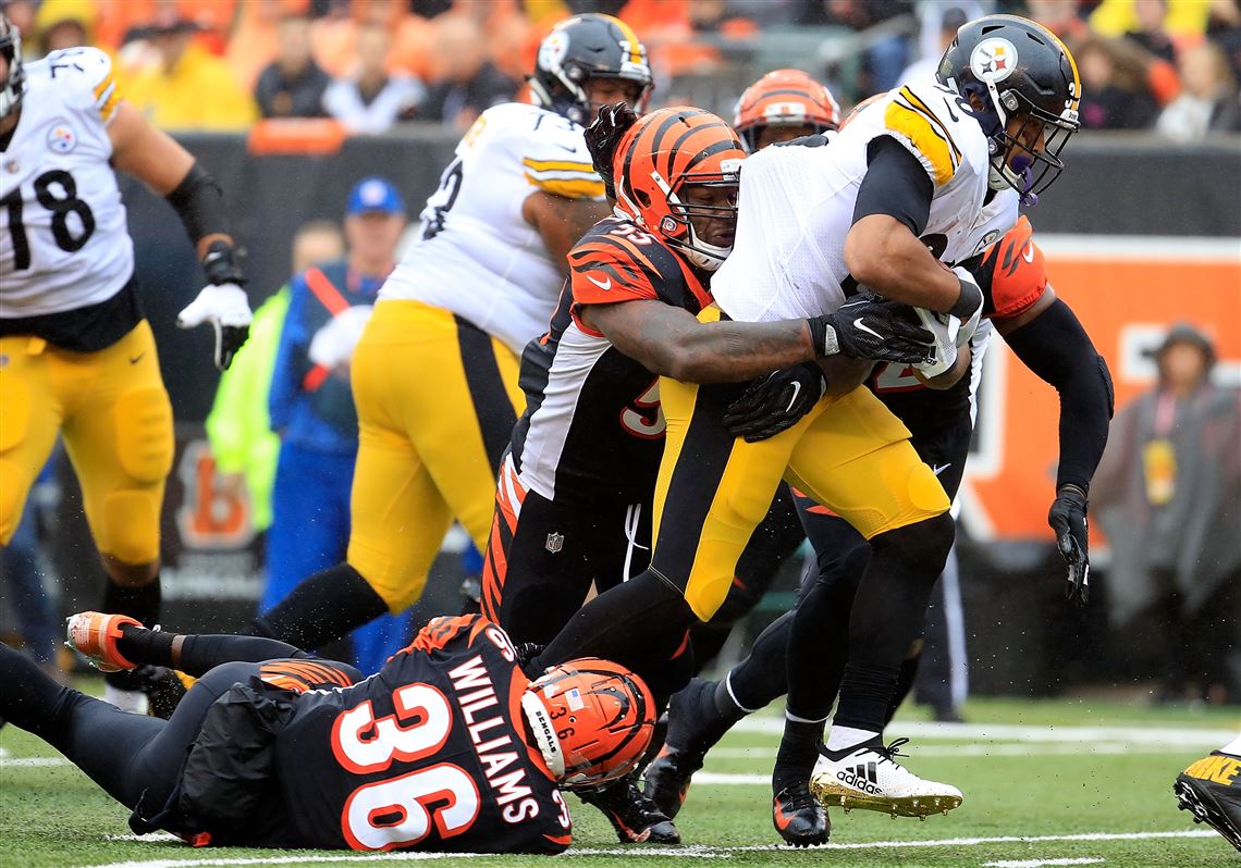 Bengals' Vontaze Burfict goes for another head shot on Steelers' Antonio  Brown