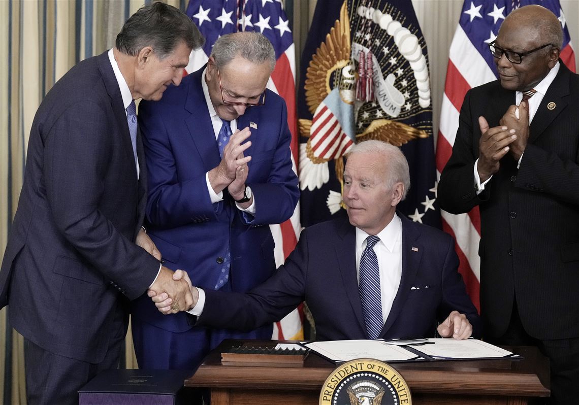 Biden Signs Massive Climate And Health Care Legislation | Pittsburgh ...