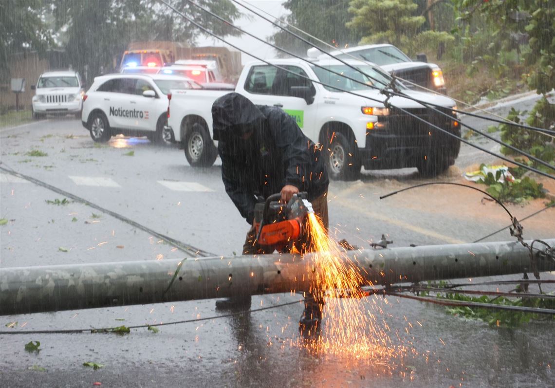 Hurricane Fiona rips through powerless Puerto Rico | Pittsburgh Post-Gazette