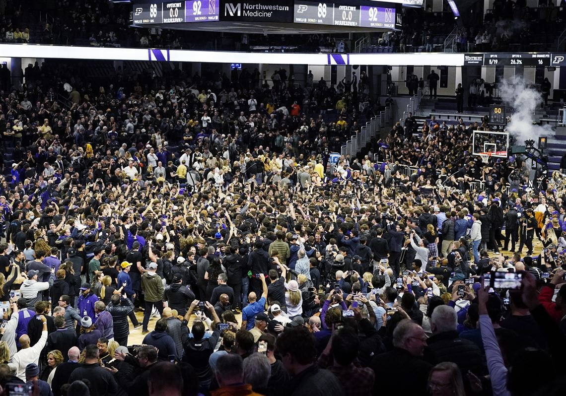 Men's AP top 25 college basketball roundup: Northwestern takes down top-ranked Purdue for 2nd consecutive season