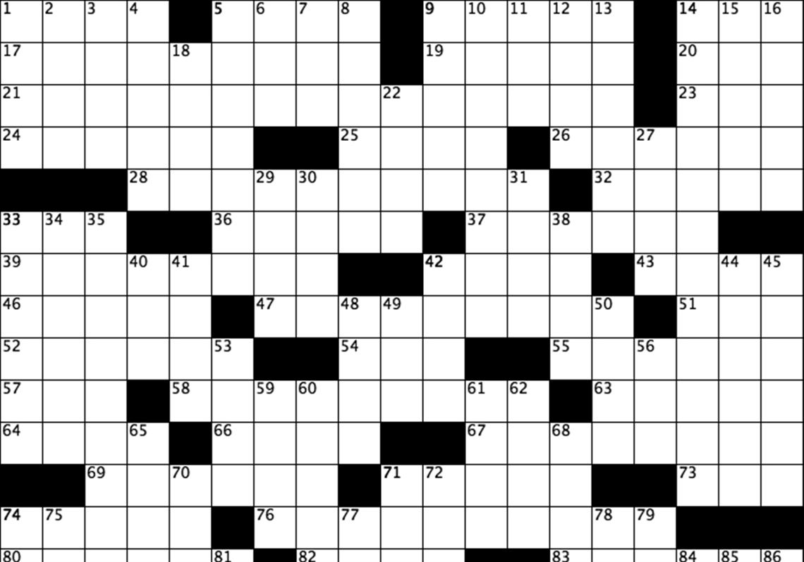 Daily Crossword - Free Online Game