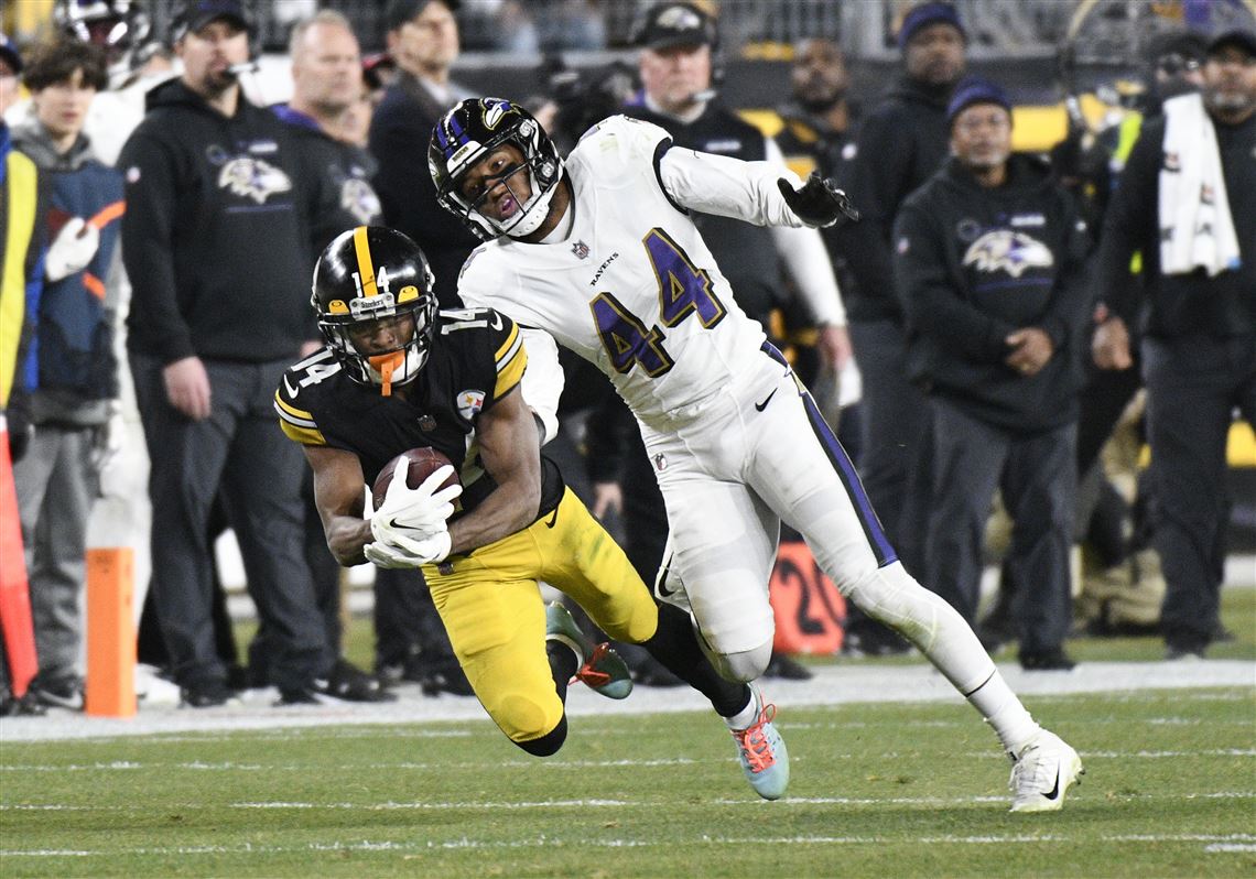 Steelers fans roiled by overturned catch call against Ravens | Pittsburgh  Post-Gazette
