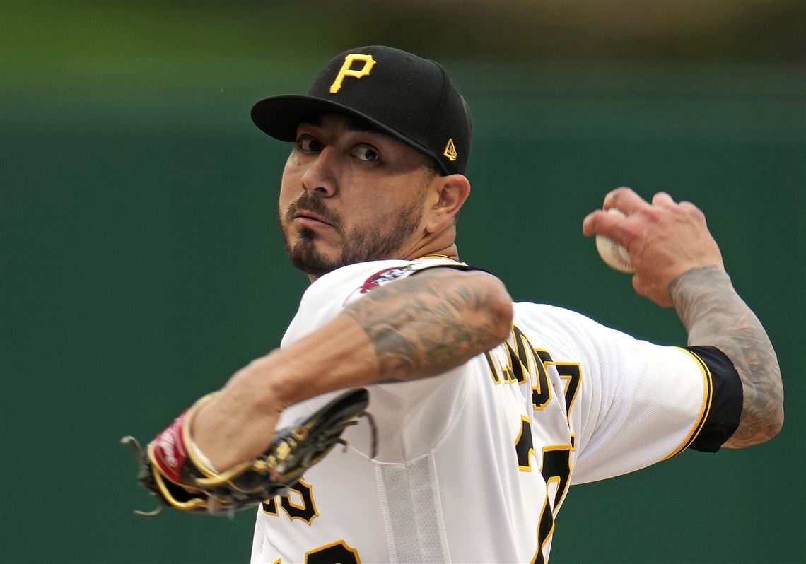 Pirates' Vince Velasquez back to throwing, on track for live BP early next  week