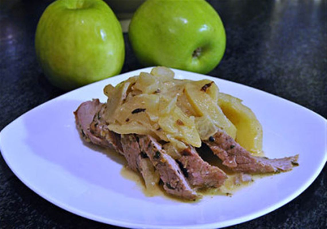 What's for Dinner Roast Pork with Cider Cream Sauce Pittsburgh Post