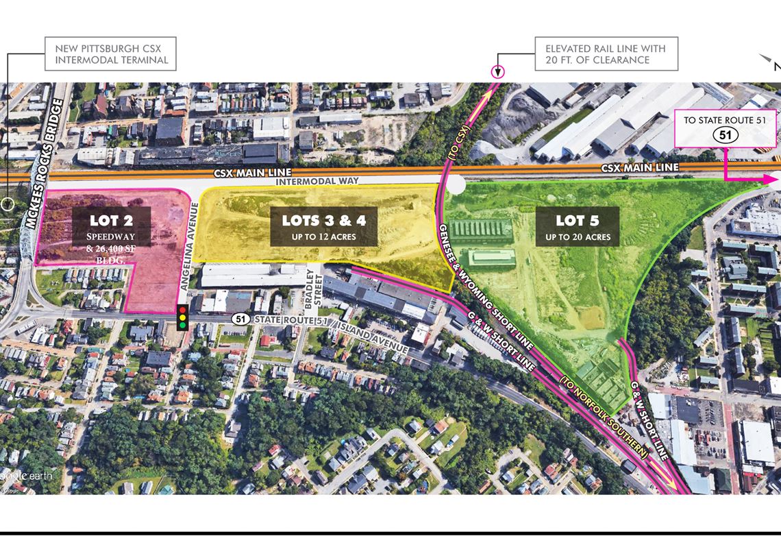 Developer assembles land for McKees Rocks transportation center