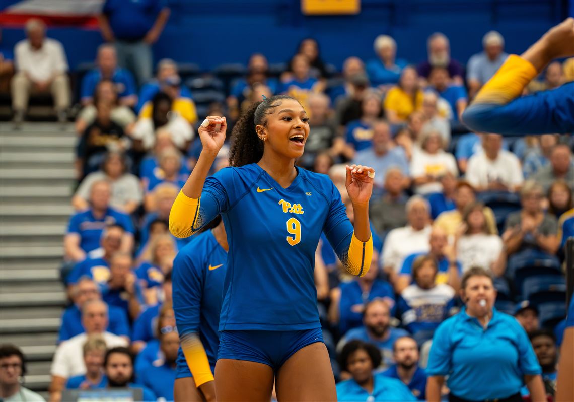 Ryla Jones, Pitt volleyball's only starting freshman, settling in at ...