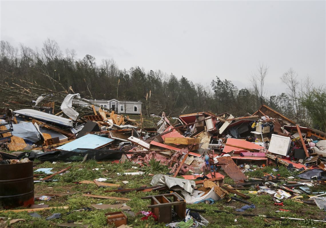 Tornado Outbreak Rips Across Deep South; At Least 5 Dead | Pittsburgh ...