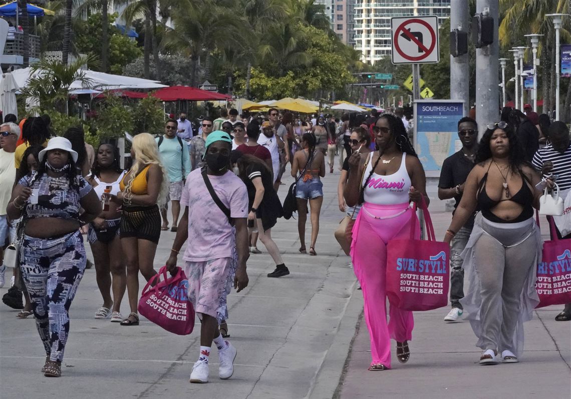 Miami S South Beach Confronts Disastrous Spring Break Pittsburgh Post Gazette