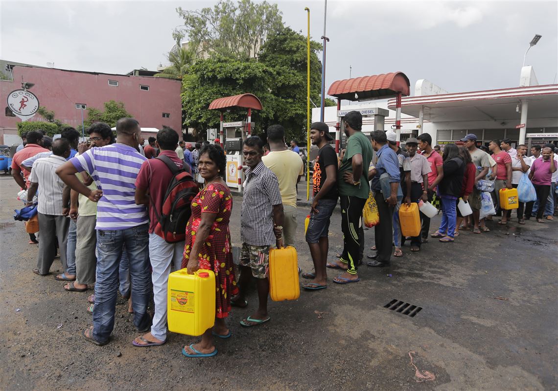 Sri Lanka&#39;s gasoline shortage continues | Pittsburgh Post-Gazette