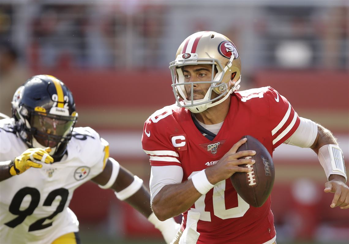 49ers' Jimmy Garoppolo Says He Took 'Questionable Hits' From