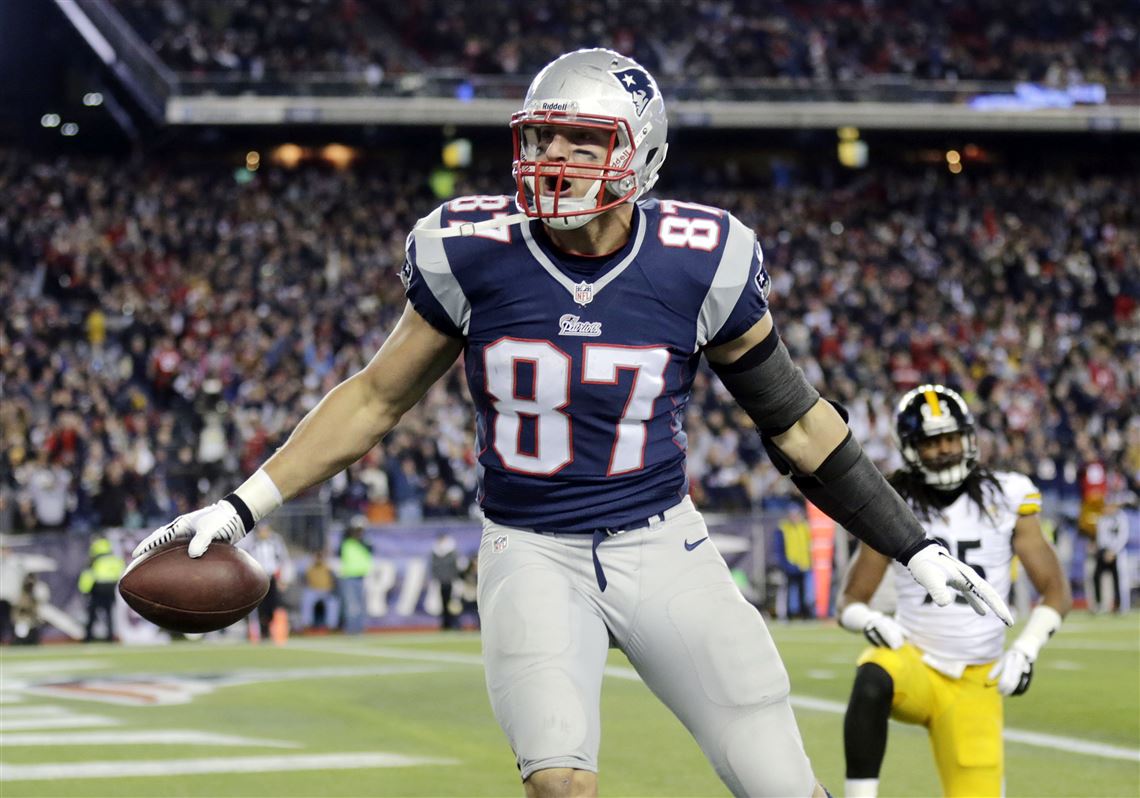 Gronk's FIRST Big Game! (Patriots vs. Steelers, 2010) 