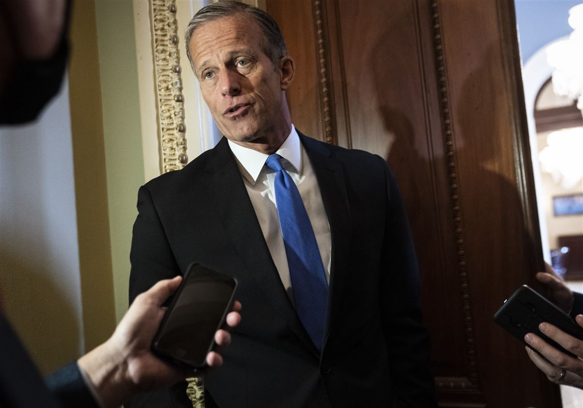 John Thune Of South Dakota, 2nd-ranking GOP Leader In Senate, Says He ...