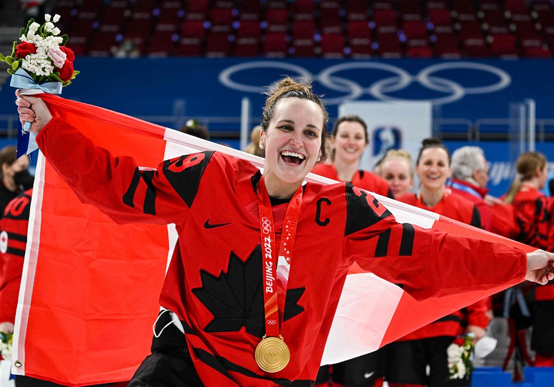 Marie-Philip Poulin does it again as she nets second straight gold-medal  winning goal
