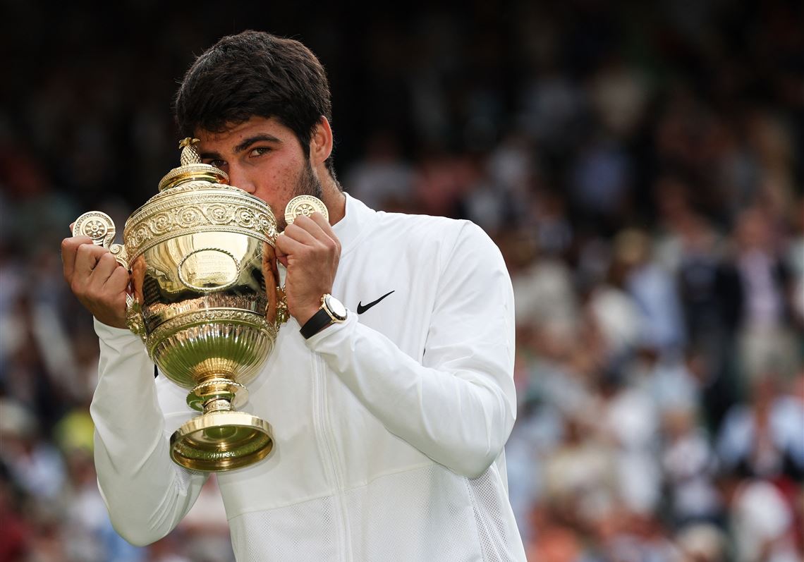 Carlos Alcaraz beats Novak Djokovic in five sets to win Wimbledon for his second major trophy Pittsburgh Post-Gazette