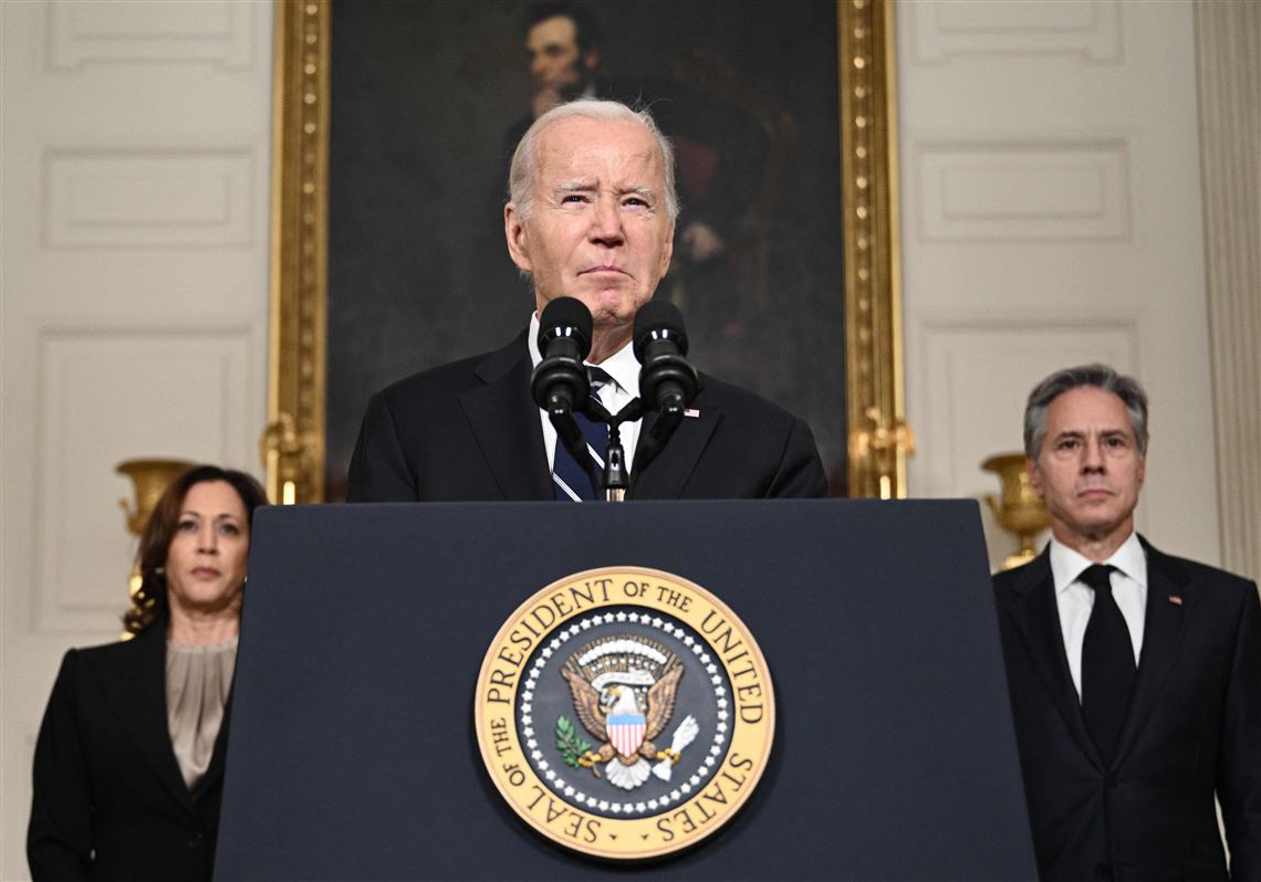 Biden confirms Americans among hostages captured in Israel, condemns ...