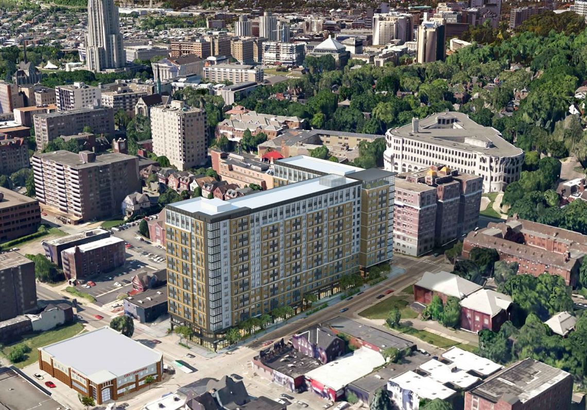 Apartment, retail project proposed in Oakland for students Pittsburgh