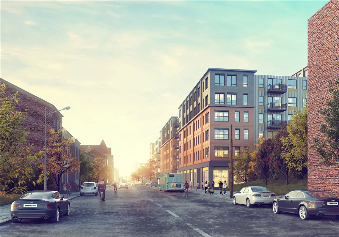 Uptown apartment complex proposed for Tito house site Pittsburgh Post