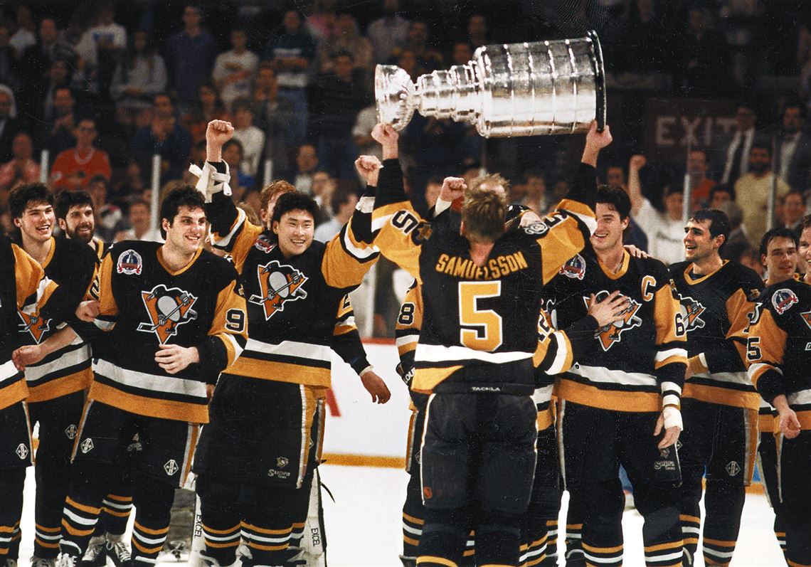 1991 Stanley Cup Champions - The Pittsburgh Penguins.  Pittsburgh penguins,  Pittsburgh, Pittsburgh penguins hockey