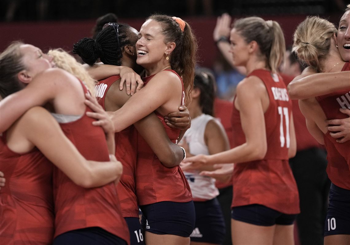 2021 Olympics: U.S. women's volleyball beats Brazil for first ever gold  medal - The Athletic