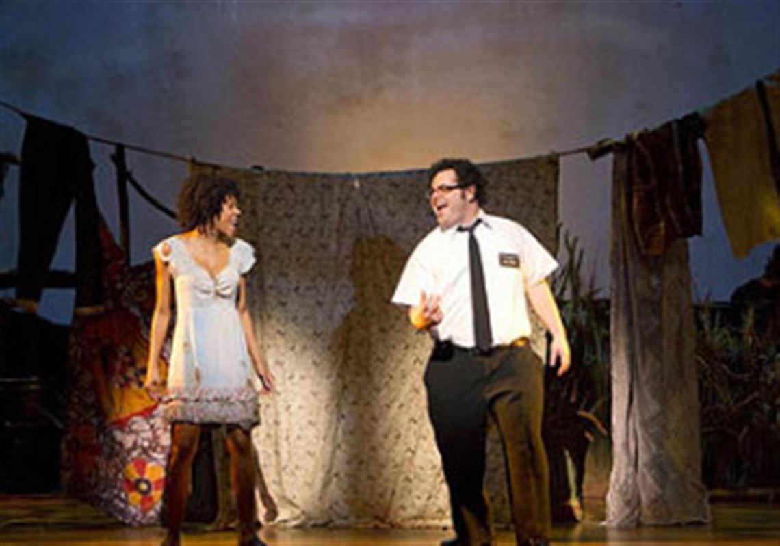 Tony winner Nikki M. James and nominee Josh Gad star in the Broadway hit 