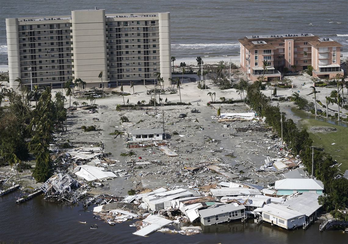 Hurricane Ian aftermath: Images, videos capture catastrophic damage in  Florida | Pittsburgh Post-Gazette