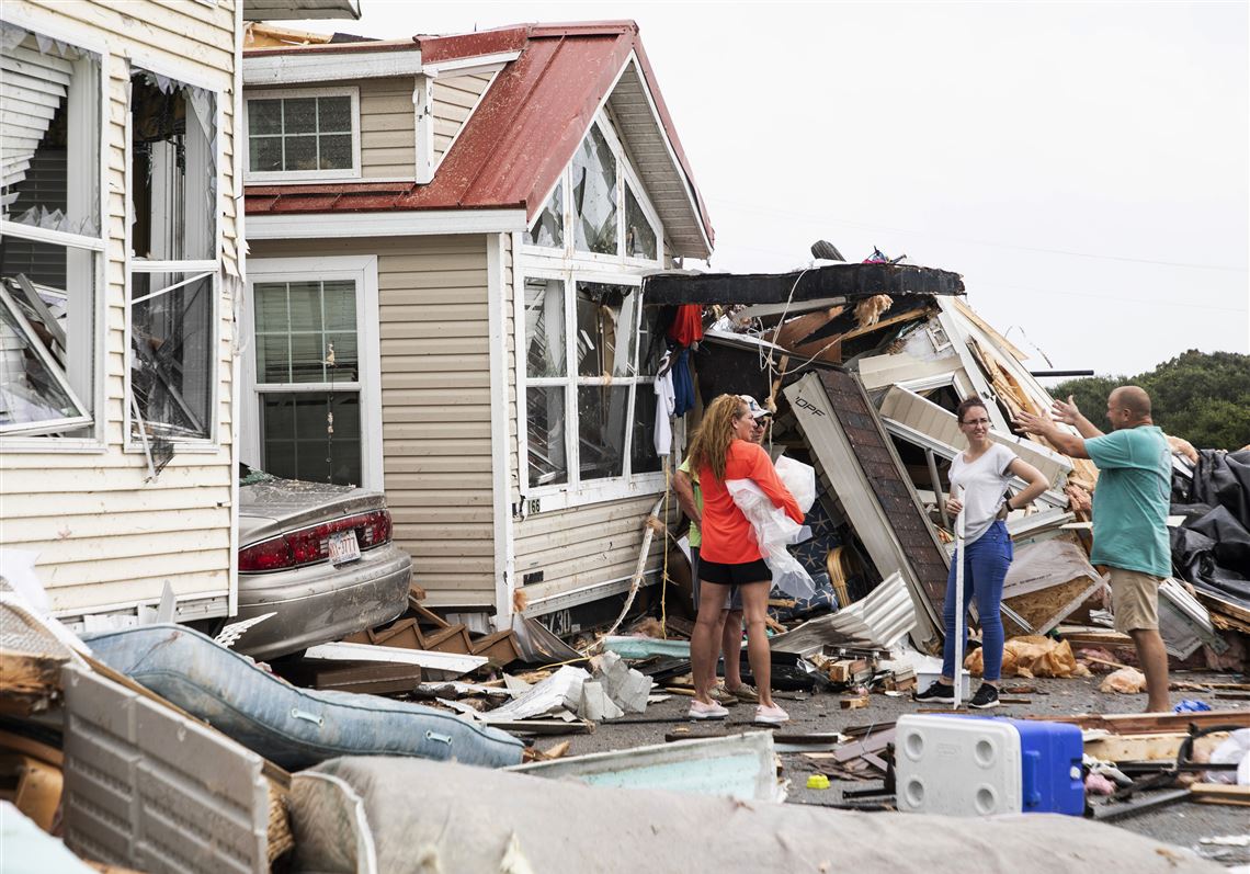 Hurricane Dorian Grazes The Carolina Coast As It Aims For - 