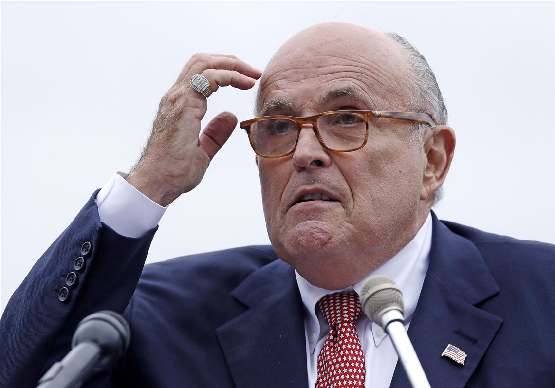 Trump, others agitated by Giuliani's media performance | Pittsburgh ...