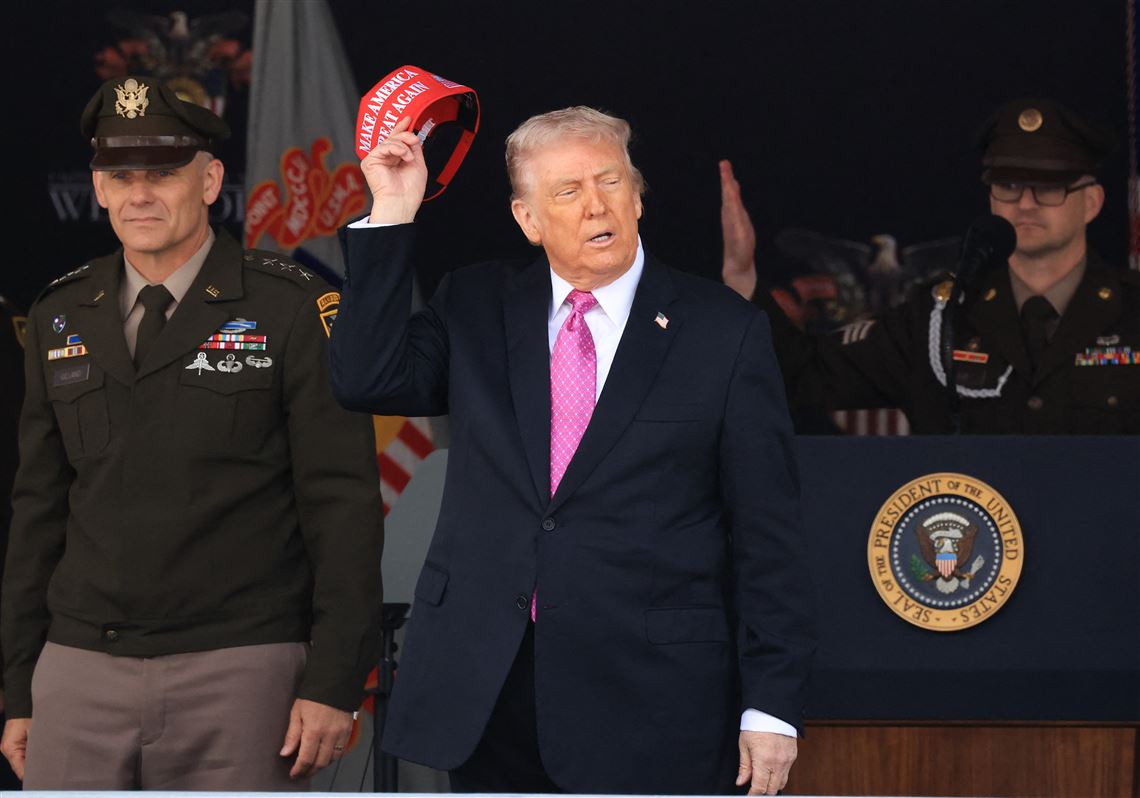 Trump Hails Graduates to Greatest Army
