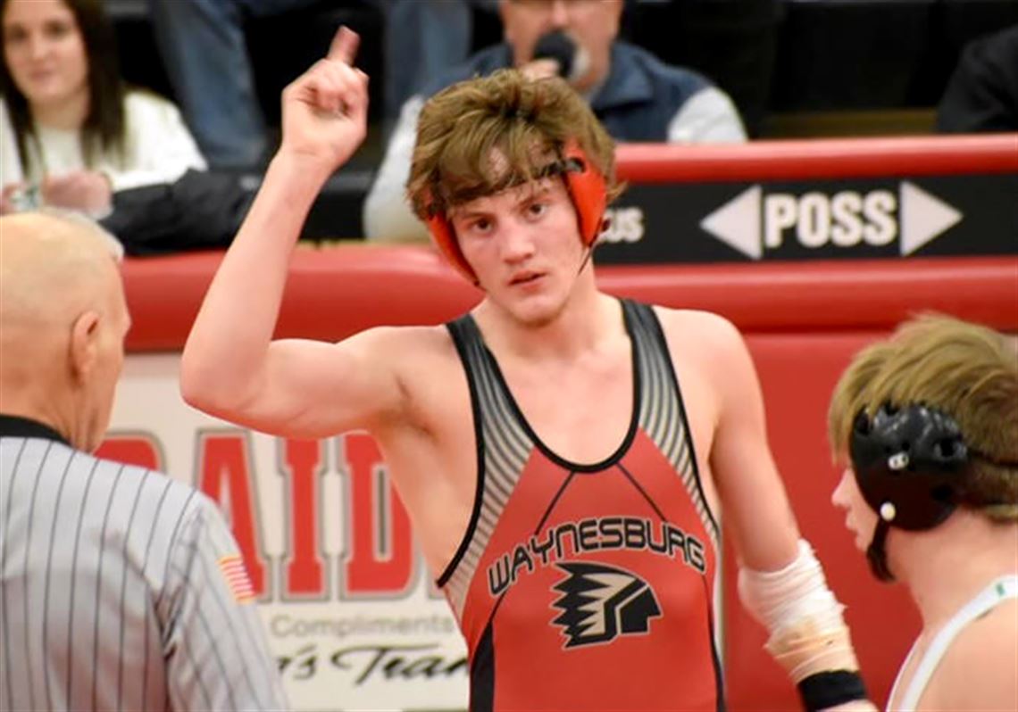 Waynesburg wrestler Cole Homet makes triumphant return following near-fatal  crash | Pittsburgh Post-Gazette