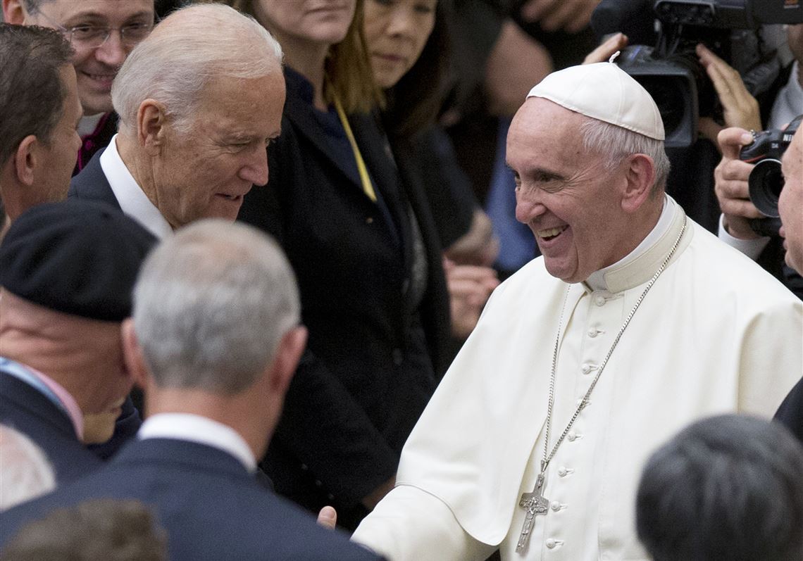 Vatican Cancels Live Tv Broadcast Of Biden Greeting Pope Pittsburgh Post Gazette