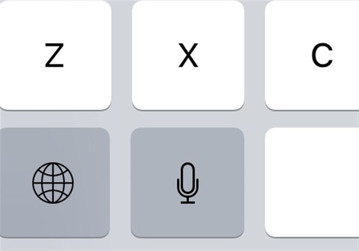 Voice-to-text microphone 