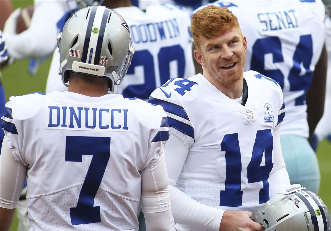 Who is QB Ben DiNucci and why did the Cowboys take him with final pick?